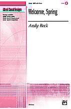 Welcome, Spring SATB choral sheet music cover Thumbnail